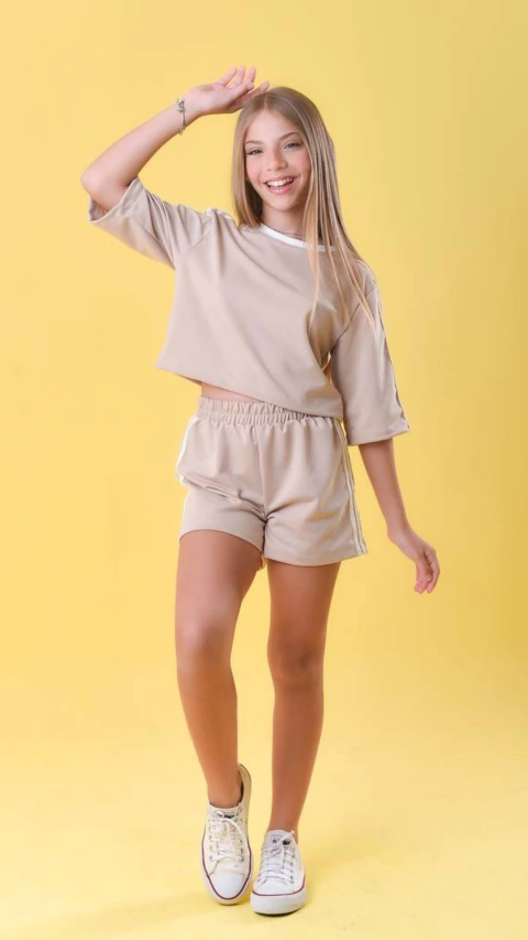 Conjunto Melissa nude - MENINA MOLEKA - comprar online