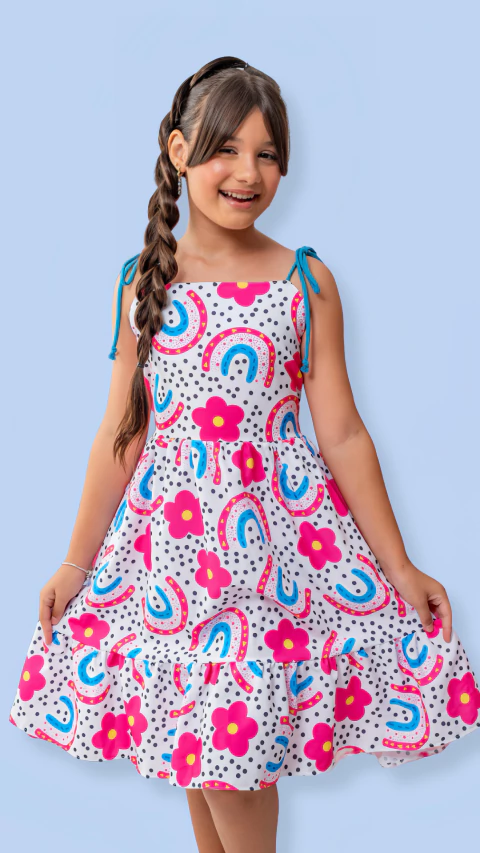 Vestido Isis Arcos-íris - comprar online