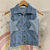 Colete jeans Estrela