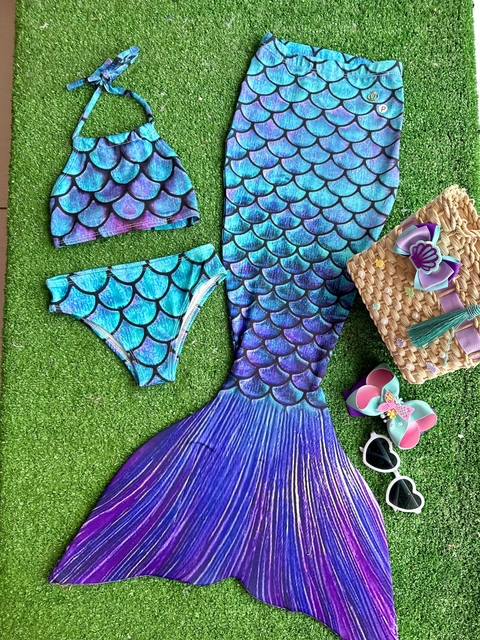 Kit Sereia 3 Peças Roxo