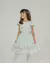 Vestido organza mavem