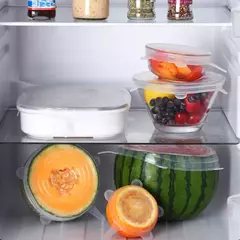 Tapas elásticas en Silicona Eco-Fresh™ (set de 6) - OFERTA 2 x 1 - tienda online