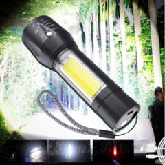 Super Linterna 3 en 1 Titanium PRO con estuche (OFERTA 3x1)