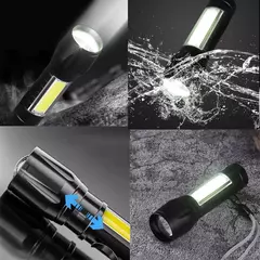 Super Linterna 3 en 1 Titanium PRO con estuche De REGALO (Oferta 1+1 GRATIS) - Tienda Boreal