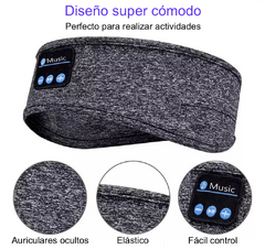 Vincha con auriculares para hacer deporte o dormir en internet