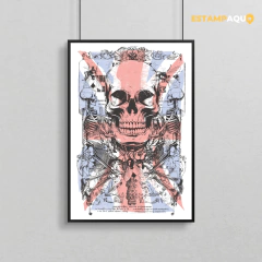 Quadro MDF - Caveira