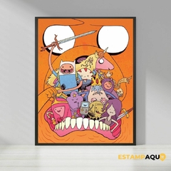 Quadro MDF - Hora de Aventura