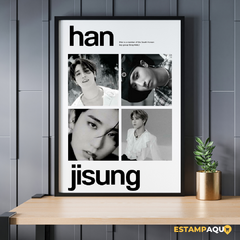 Quadro MDF - Han Jisung - Stray Kids