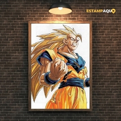 Quadro MDF - Goku - Dragon Ball