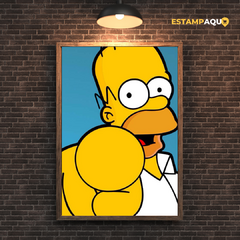 Quadro MDF - Homer Simpson