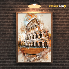 Quadro MDF - Coliseo - Roma