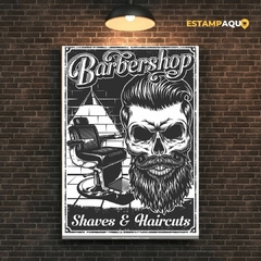 Quadro MDF - Barbershop