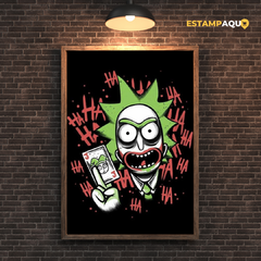 Quadro MDF - Rick (Rick e Morty)