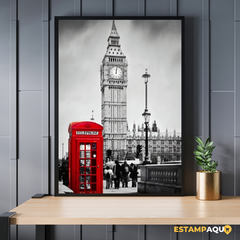 Quadro MDF - Londres