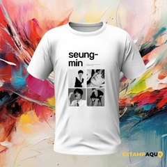 Camiseta - Seung min - Stray Kids - comprar online