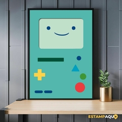 Quadro MDF - BMO - Hora de Aventura