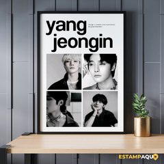 Quadro MDF - Yang Jeongin - Stray Kids