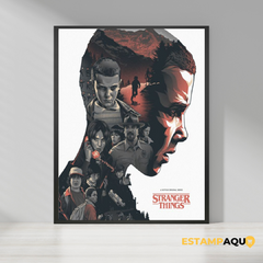 Quadro MDF - Eleven Strange Things (Onze)