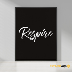 Quadro MDF - Respire