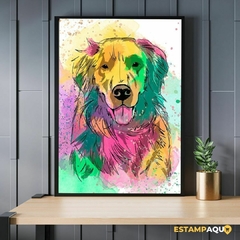 Quadro MDF - Cachorro