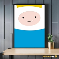 Quadro MDF - Finn - Hora de Aventura