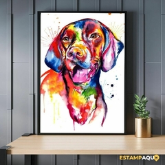 Quadro MDF - Cachorro