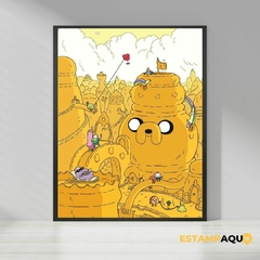 Quadro MDF - Jack Pote de Mel - Hora de Aventura