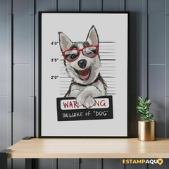 Quadro MDF - Procura-se Cachorro