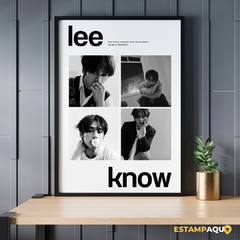 Quadro MDF - Lee Know - Stray Kids