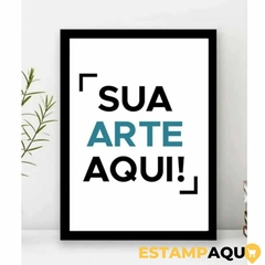 Quadro em MDF - 20x28 - Para Você ou Sua Empresa - comprar online