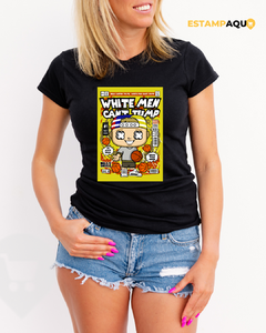 Camiseta Funko White Men Cant Jump - comprar online