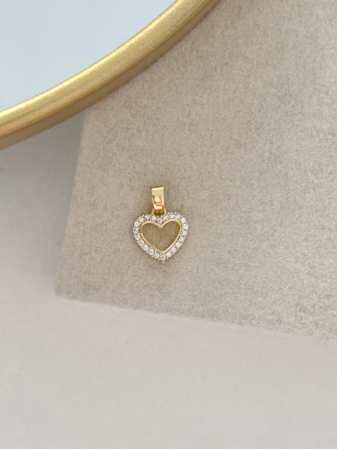 Pingente Coração Vazado - comprar online