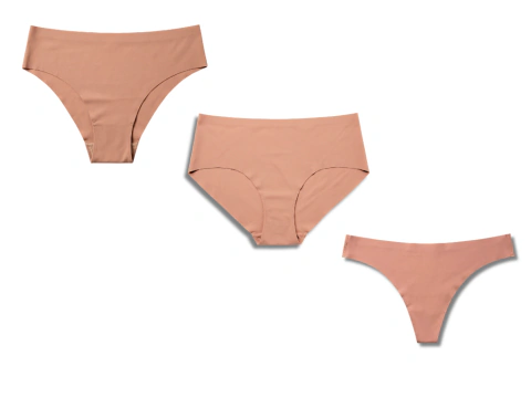Kit Calcinha Invisível Completo - Biquini + Fio + Caleçon