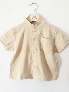 CAMISA CORTA MAO LINO