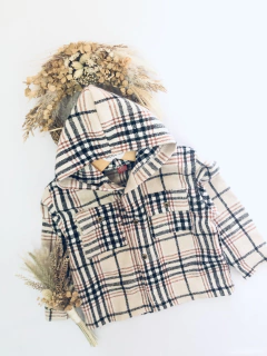 CAMISACO CUADRILLE BEIGE - comprar online