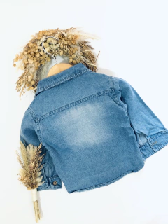 CAMISA JEANS CELESTE - comprar online