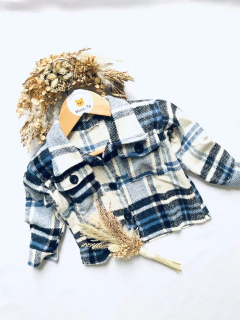 CAMISACO PAÑO AZUL en internet