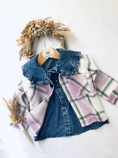 CAMISACO CUADRILLE LILA - comprar online