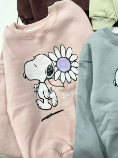 buzo frizado snoopy kids - tienda online