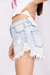 SHORT DES DENIM CELESTE en internet
