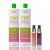 Kit Proliss MyPhios 1L com shampoo, máscara capilar e dois perfumes capilares MyKiss e Black Diamond para uso profissional