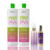 Kit Proliss com progressiva para salão: Shampoo e Máscara Capilar de 1L, Body Splash Vip 150mL e óleo reparador Repair Sunflower 60mL da MyPhios.