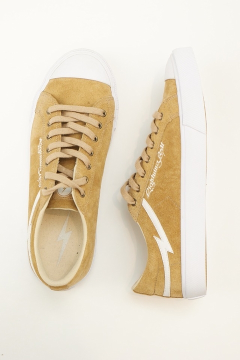 SNEAKERS RETRO GAMUZA