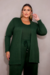 Conjunto Plus Size Três Peças Silvia Verde - loja online