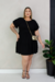 Vestido Plus Size Maria Preto na internet