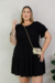 Vestido Plus Size Maria Preto - loja online