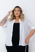 Camisa Plus Size Tricoline Longa na internet