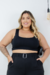 Top Plus Size Canelado Elis - belle plus