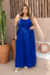 Vestido Plus Size Longo Resort Azul na internet