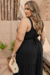 Vestido Plus Size Longo Resort Preto na internet